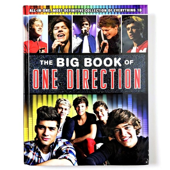 ONE DIRECTION Pop Boy Band The Big Book Mary Boone 2012 Hardcover Unread VGC! - Picture 10 of 10